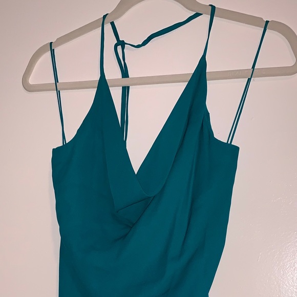 NWT Haute Hippie Turquoise dress - Picture 3 of 5